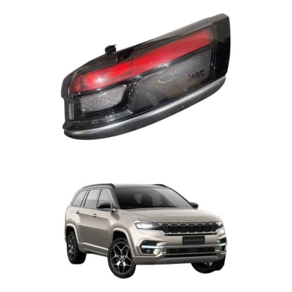 Lanterna Traseir Direita Jeep Commander 2021 2024 Original Vermelho