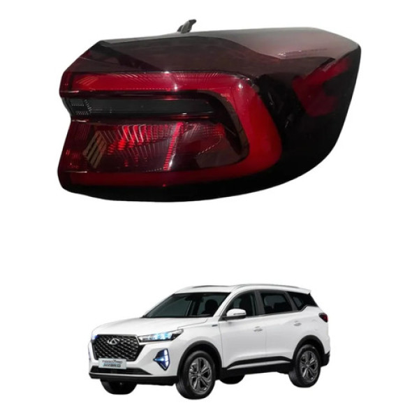 Lanterna Traseira Direita Chery Tiggo 8 2021 A 2024 Vermelho