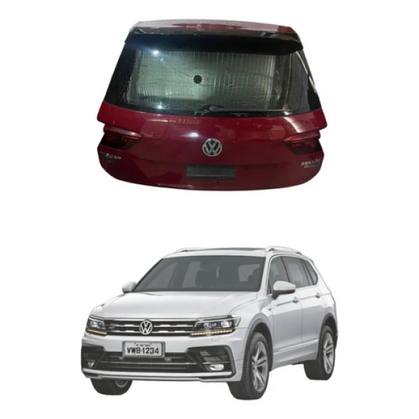 Tampa Traseira Completa Vw Tiguan Allspace 2020 Semi Novo  Preto