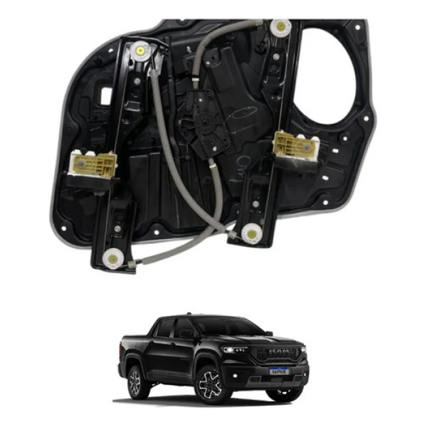 Maquina De Vidro Dianteira Esquerda Ram Rampage Rebel 2024