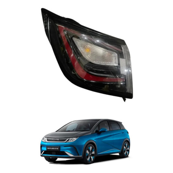Lanterna Traseira Esquerda Byd Dolphin Plus Gs 2024 2025 Vermelho