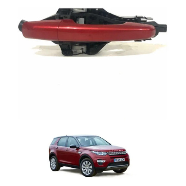 Maçaneta Externa Traseira Direita Discovery Sport 2015/2018 Preto