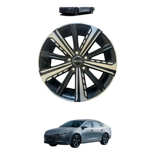 Roda Aro 17 Byd King 2024 A 2025 Cinza-escuro