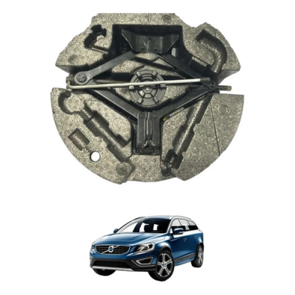 Macaco Com Isopor Original Volvo Xc60 2.0 T5 2016 2017