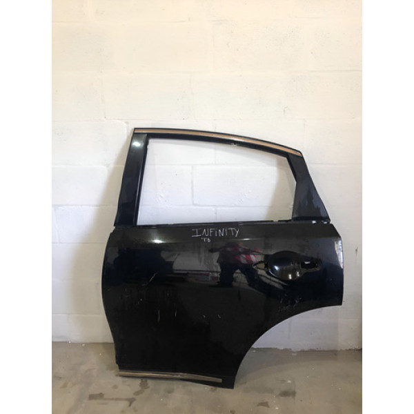 Porta Traseira Esquerda Infiniti Fx 50 2009 Dianteira Esquerdo Preto