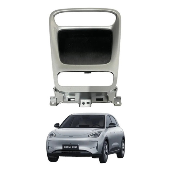 Moldura Console Central Geely Ex2 2025 A 2026 Preto