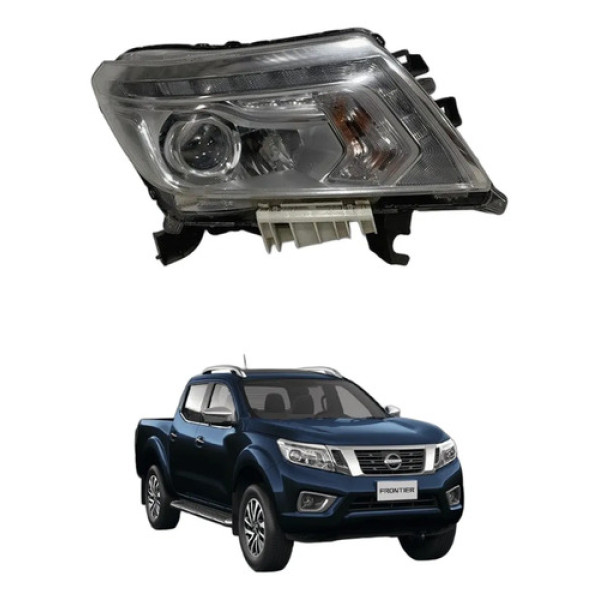 Farol Direito Nissan Frontier 2019 A 2022