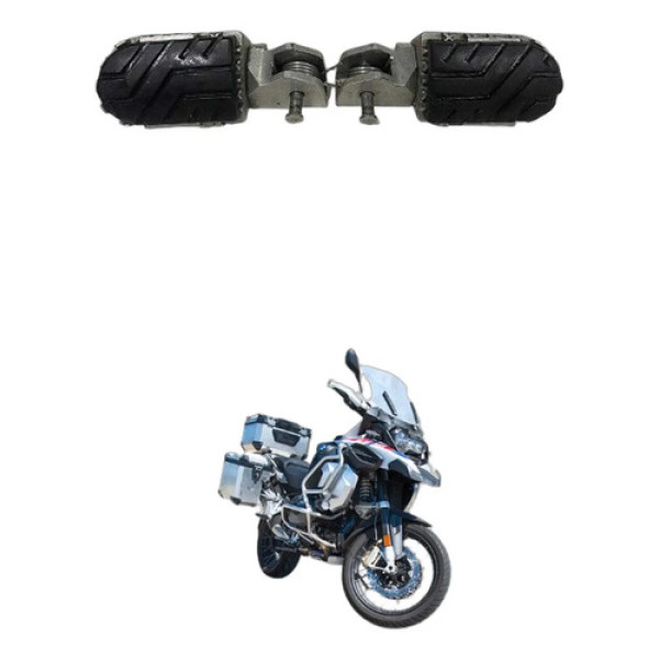 Par De Pedaleira Dianteira Bmw R1200 2008 A 2012