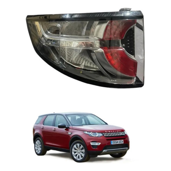 Lanterna Traseira Esquerda Discovery Sport 2015 A 2019 Vermelho