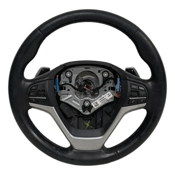 Volante De Direção Bmw X5 F15 2014 2015 2016 C/ Detalhes
