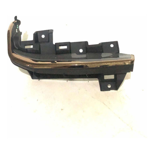 Acabamento Interno Esquerdo Painel Jeep Commander Limited 23 Preto Com Detalhe Cromado/dourado