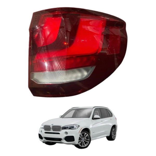 Lanterna Direita Traseira Bmw X5 2014 A 2017 Original  Vermelho