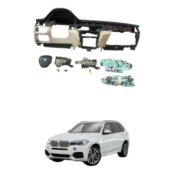 Capa De Painel Tabelier Bmw X5 3.0 2015 A 2018 Branco