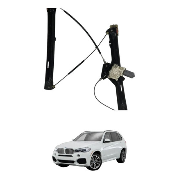 Máquina De Vidro Dianteira Direita Bmw X5 F15 2014 2016