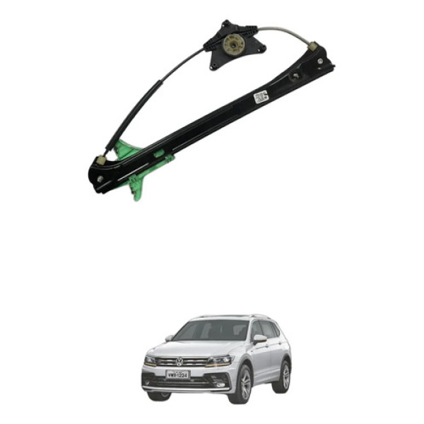 Máquina Vidro Traseira Esquerda Tiguan R Line 350 2019 2020