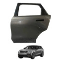 Porta Traseira Esquerda Range Rover Velar 2018 A 2021 Traseira Direito Preto