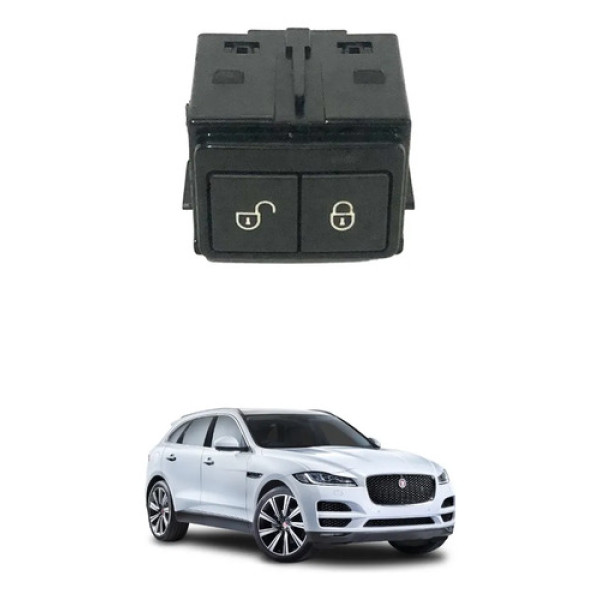 Botão Travamento Portas Jaguar F Pace 2017/2020