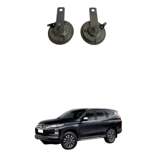 Par De Buzina Mitsubishi Pajero Sport 2021