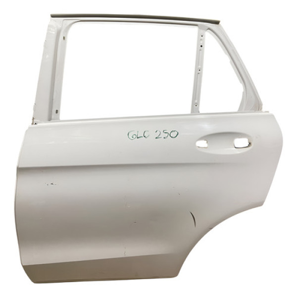 Porta Traseira Esquerda Mb Glc 250 2018 2019 Traseira Esquerdo Branca