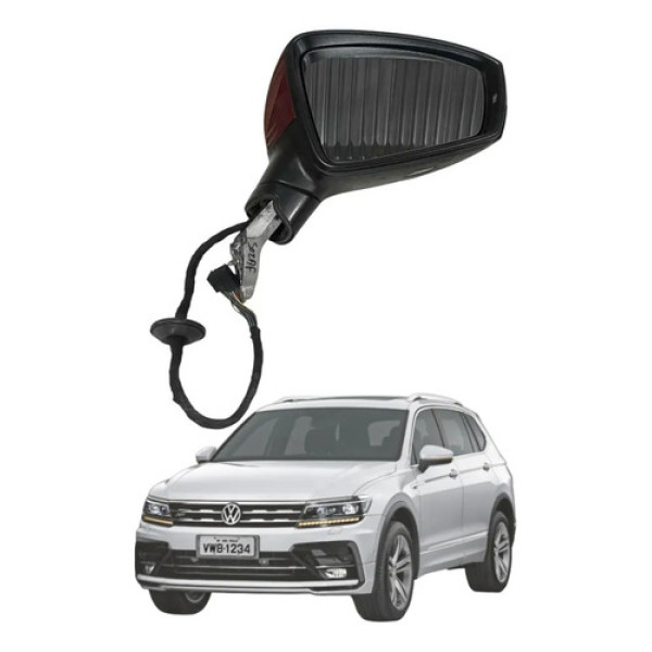 Retrovisor Direito Tiguan 2018 A 2021