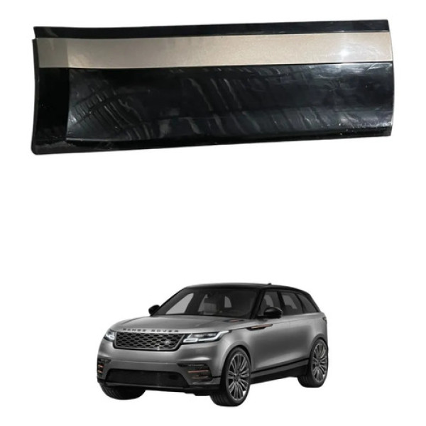 Friso Porta Traseira Direita Velar 2018 A 2021 Preto