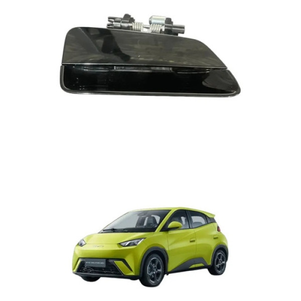 Maçaneta Externa Dianterira Direita Byd Dolphin Mini 2025 Preto Dianteira