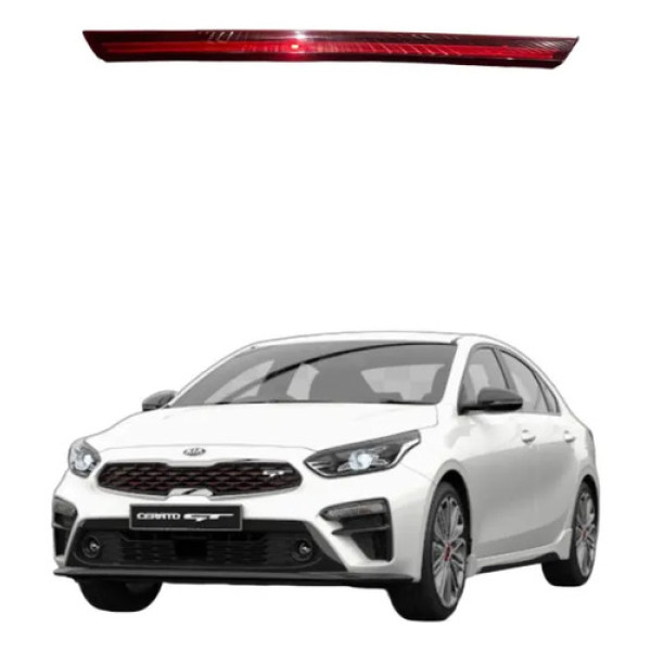 Lanterna Tampa Traseira Kia Cerato 2019 A 2022 Original Vermelho