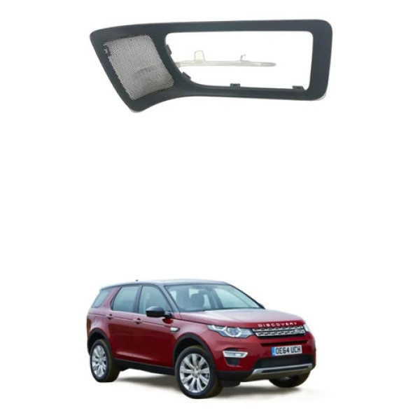 Moldura Maçaneta Interna Traseira Direita Discovery Sport Preto Traseira