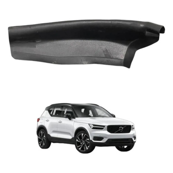 Acabamento Esquerdo Churrasqueira Volvo Xc40 T4 2018 2021 Preto