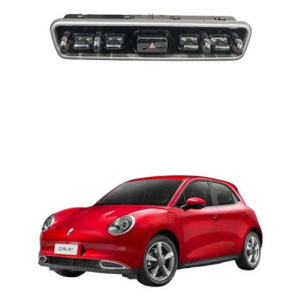 Botao Pisca Alerta Comando Ar Gwm Ora 03 Skin Gt 2023 A 2026 Preto