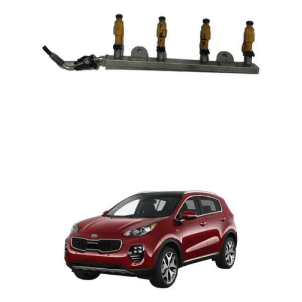 Flauta Com Bico Injetor Kia Sportage Ex 2017 2018