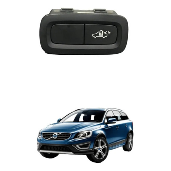 Botao Trava Porta Malas Volvo Xc60 2.0 T5 R Design 2016 2017
