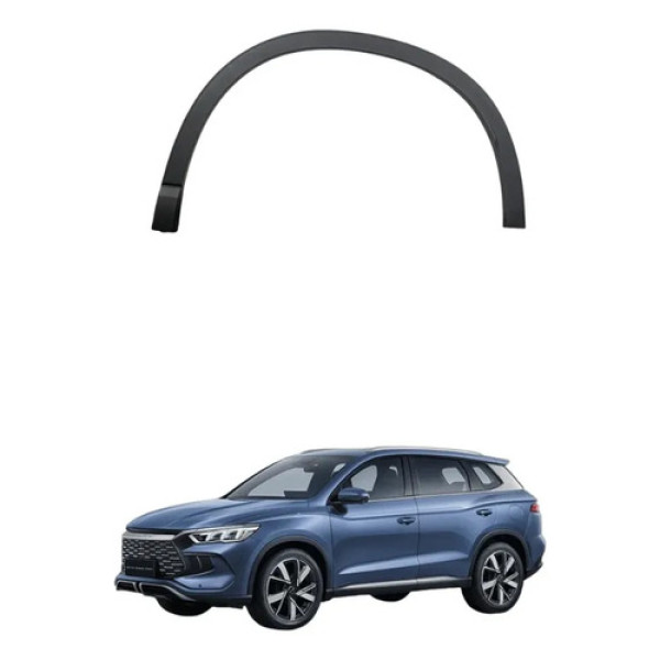 Moldura Para-lama Dianteiro Direita Byd Song Pro 2025 2026 Preto