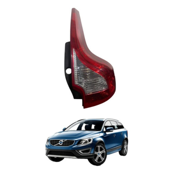 Lanterna Traseira Direito Volvo Xc60 2014 A 2017 Vermelho