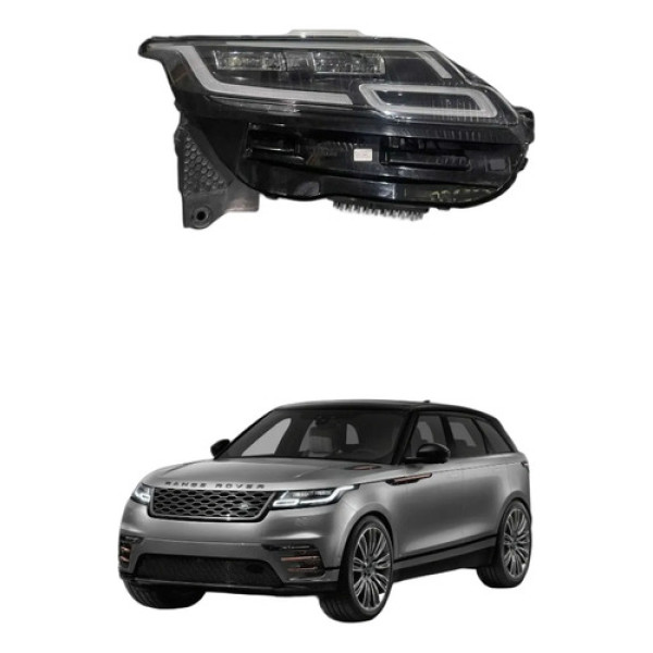Farol Direito Range Rover Velar 2019 A 2021
