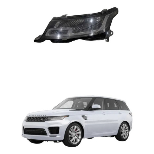 Farol Esquerdo Completo Range Rover Sport 2018 A 2022