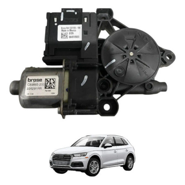 Motor Máquina Vidro Porta Tras Direita Audi Q5 2.0 2018 2019