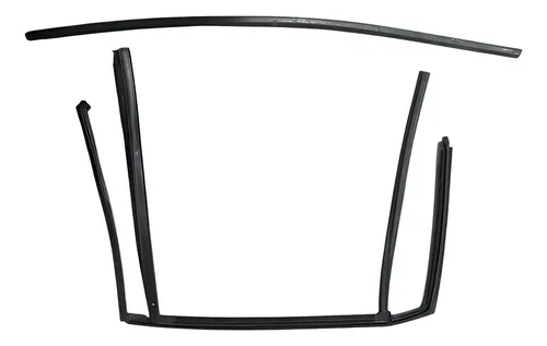 Kit Pestana Porta Traseira Esquerda Bmw X1 2015 Preto