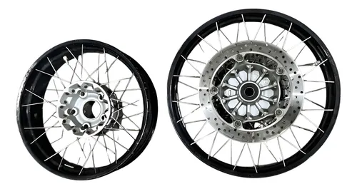Par De Rodas Bmw R1200 2012 Cinza-escuro 10 Cm