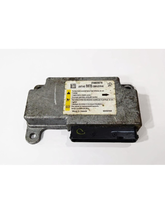 Módulo Airbag Chevrolet Captiva 2008 - 2011 / 25865978 