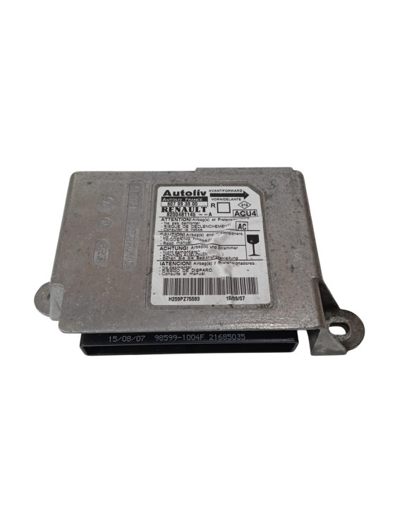 Módulo Airbag Grand Scenic 2008 - 2012 / 8200481145  	 