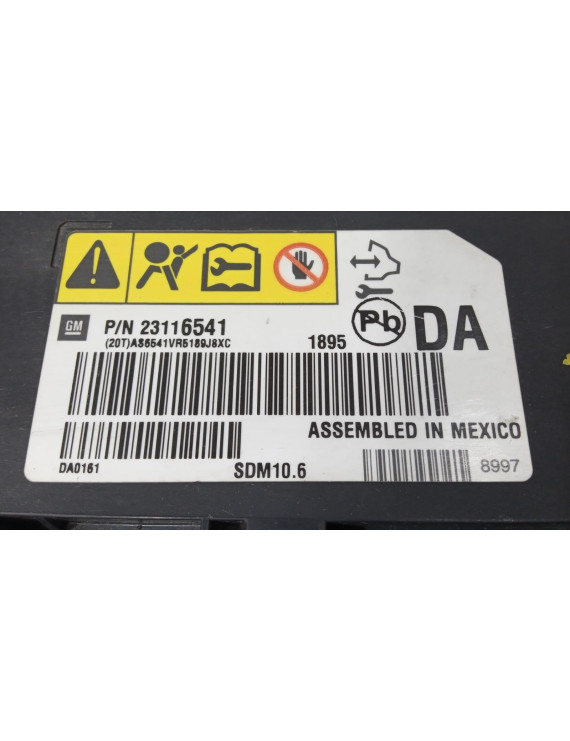 Módulo Airbag Spin 2013 - 2016 / 23116541 	 