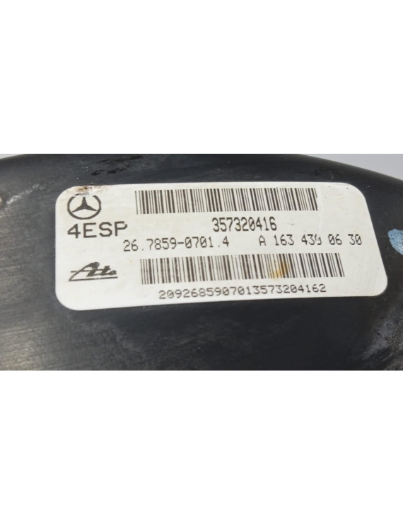 Hidrovácuo Servo Freio Mercedes ML500 5.0 2004 2005 / a163430630