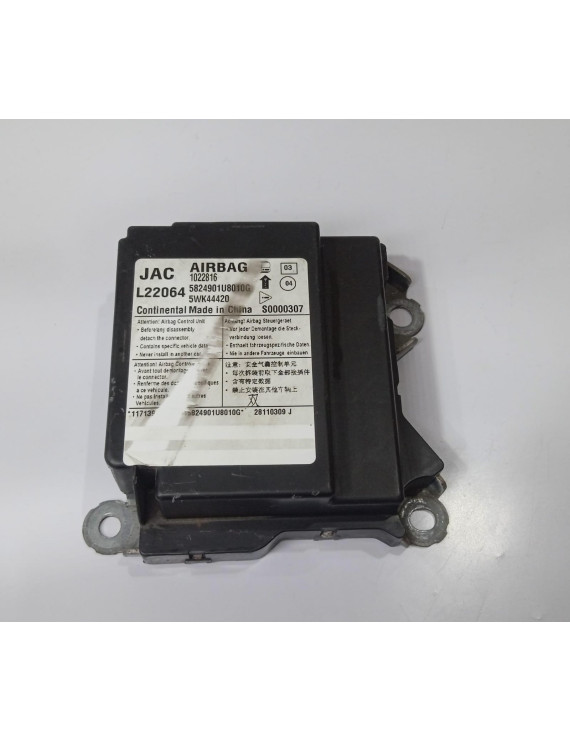Módulo Airbag J3 2011 - 2014 / 5824901u8010g / NECESSITA RESET