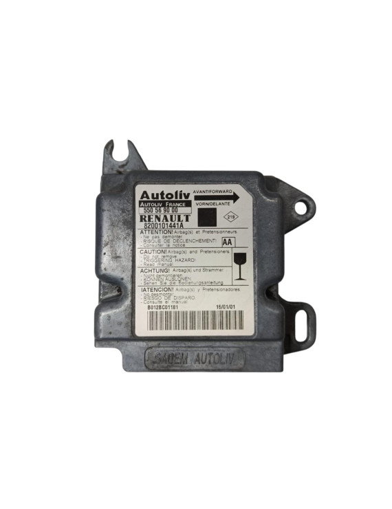 Módulo AirBag Renault Scenic 2001 - 2007 SEM COLISÃO / 8200101441A / 550569000  