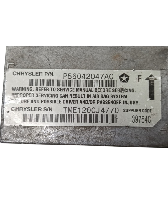 Módulo Airbag Cherokee 1999 2000 / P56042047AC NECESSITA RESET