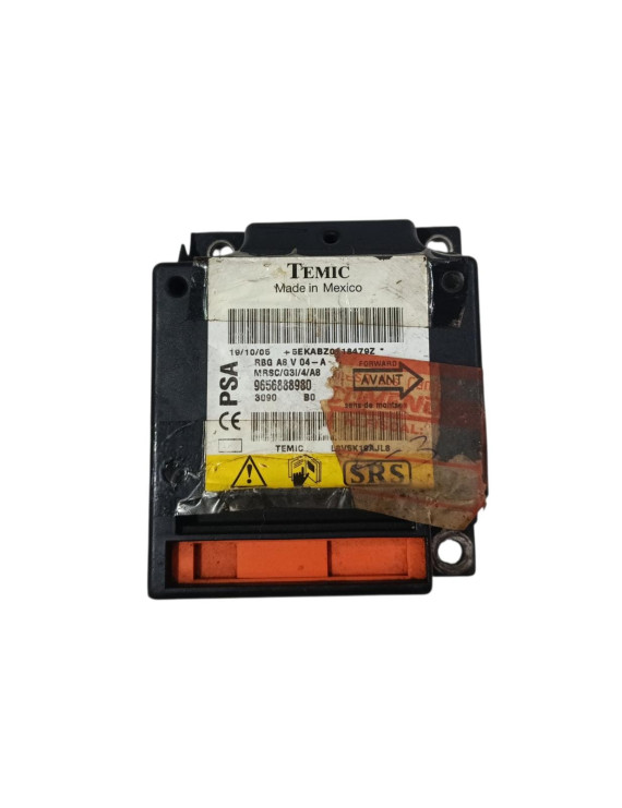 Módulo Airbag C3 1.6 16V 2004 - 2012 / 9656888980  NECESSITA RESET