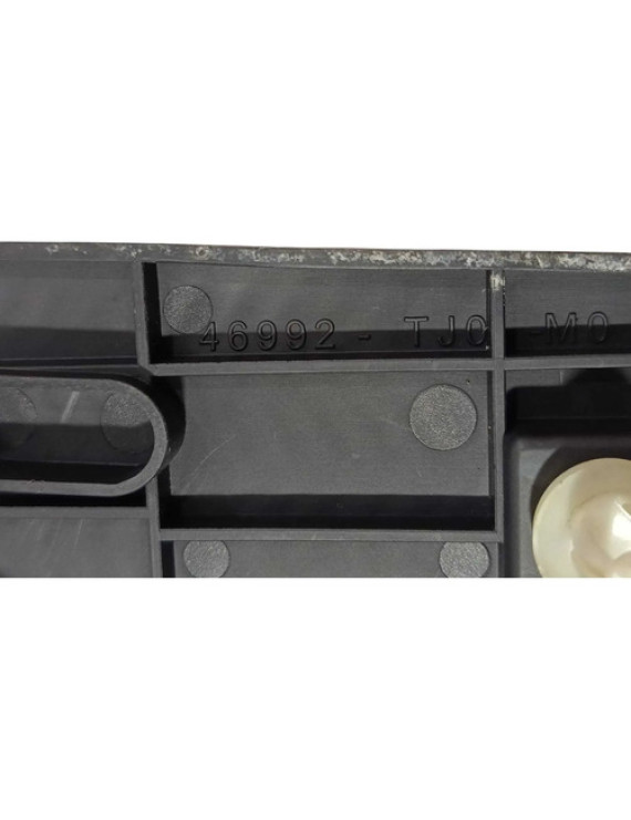 Soleira Descanso Pé Honda Fit 2009 2010 2011 2012 2013 2014 Preto