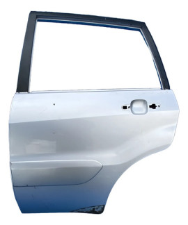 Porta Traseira Esquerda Rav4 2000 Á 2005 Traseira Esquerdo Prateado