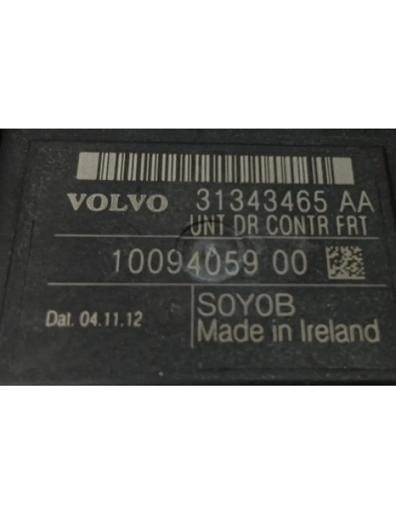 Módulo Porta Dianteira Esquerda Volvo Xc60 2012 31343465aa